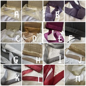 Different coloured Piping edging ribbon to use for cushion curtains & other items
