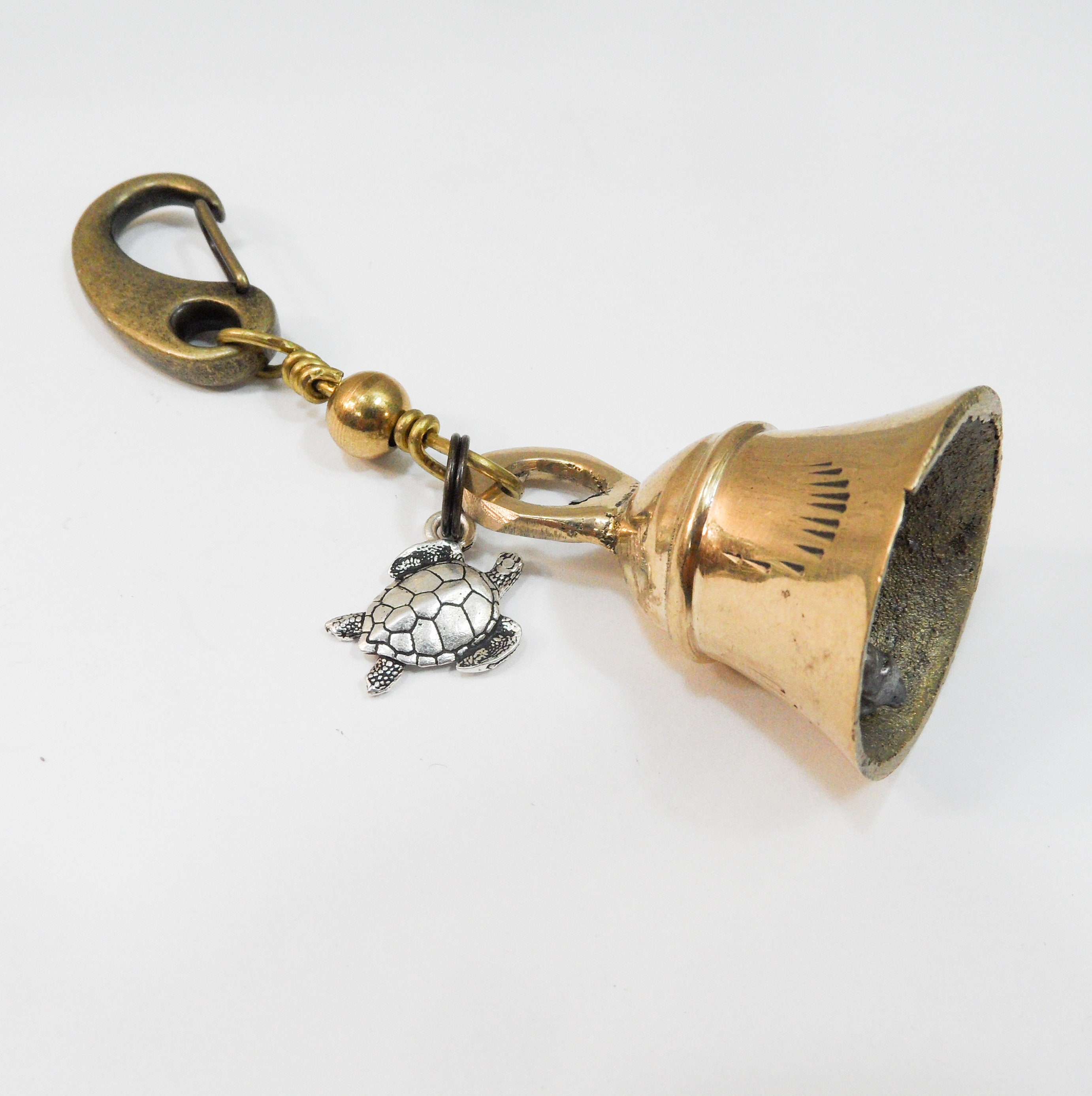 Guardian Biker Bell, Turtle Charm, Bell for Motorcycles