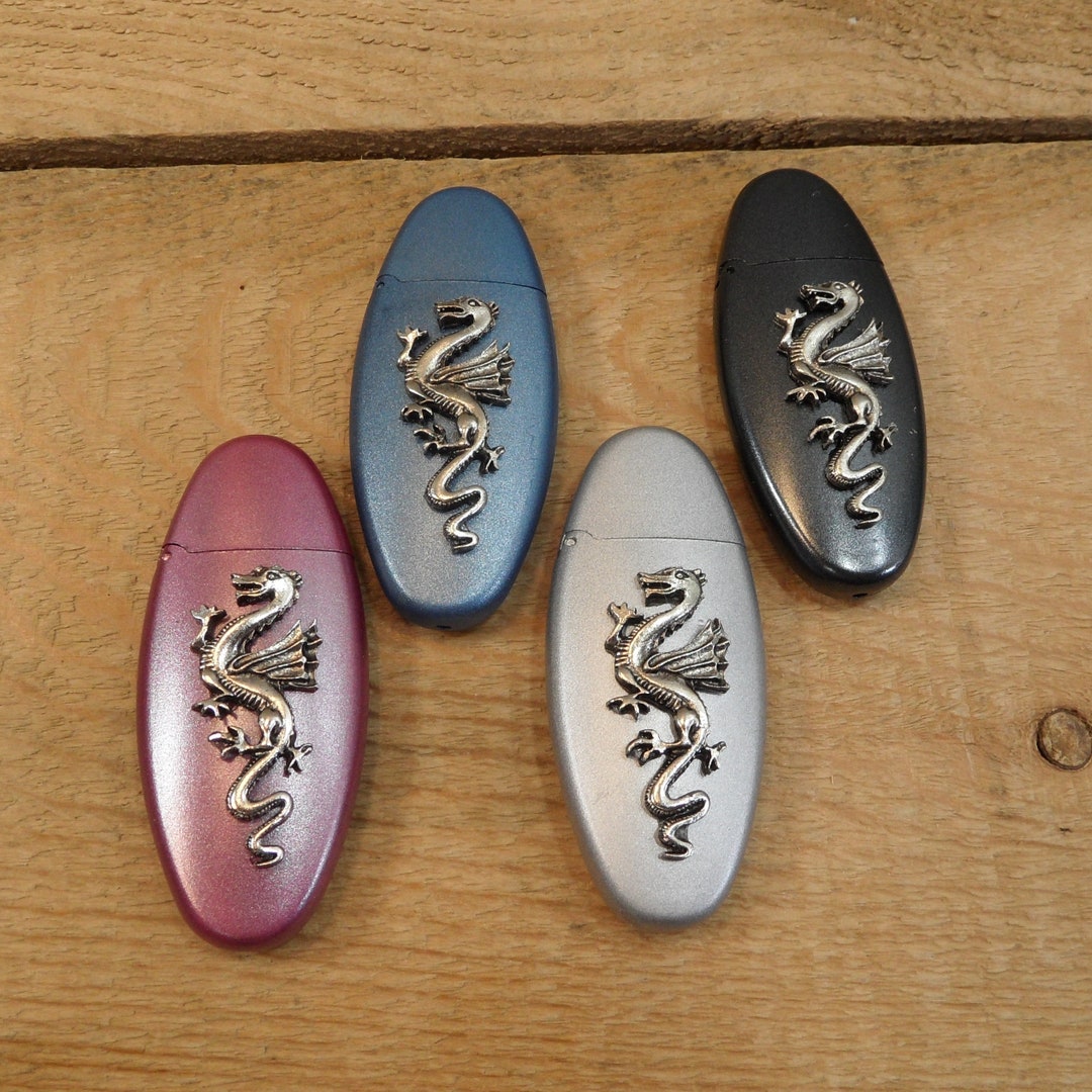 Lighter Case, Dragon Lighter Case, Mini BIC Lighter Case , Gift for Dad, Gift for Girl Friend
