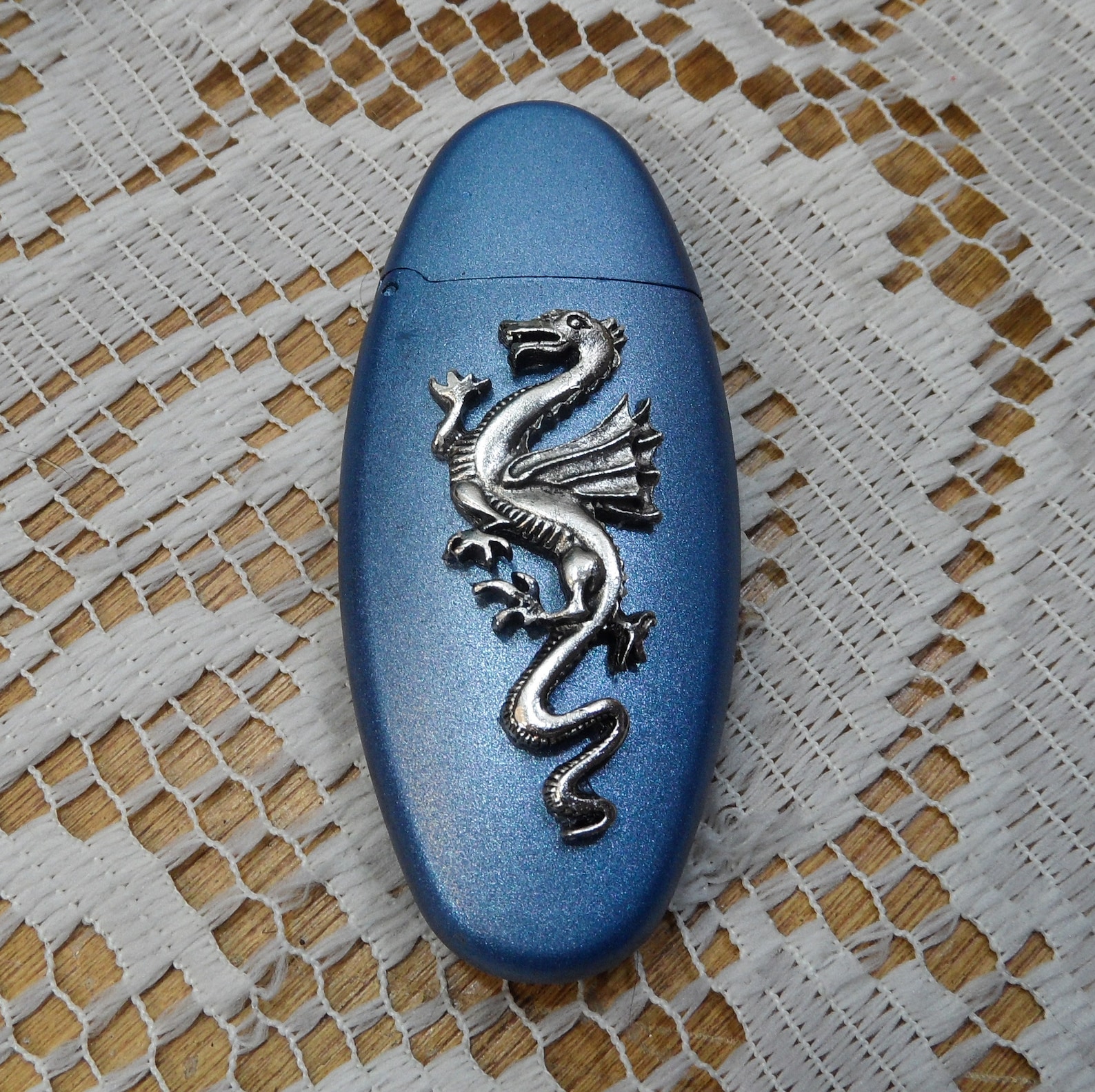 Dragon lighter case Mini lighter case black silver pink and Etsy