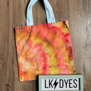 Ice Dyed Tote Bag | Medium