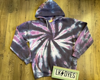 パープルヘイズ タイダイ パーカー - Etsy 日本