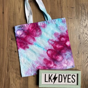 Ice Dyed Tote Bag | Medium