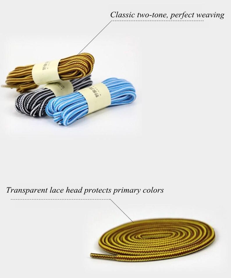Shoe Laces Round Hiking Walking Shoelaces Work Strong Trainers Boots ...