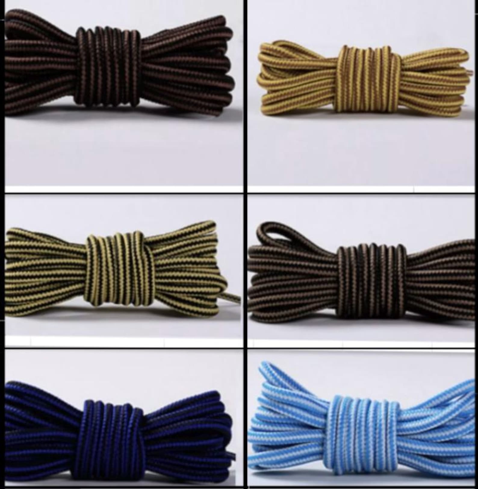 Shoe Laces Round Hiking Walking Shoelaces Work Strong Trainers Boots ...