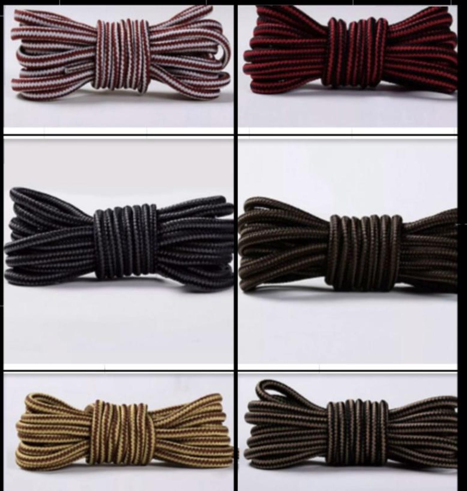 Shoe Laces Round Hiking Walking Shoelaces Work Strong Trainers Boots ...