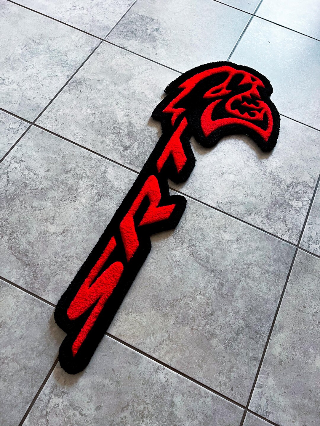 SRT Hellcat Logo Rug - Etsy