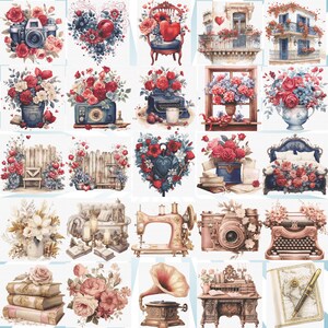 Vintage Cross Stitch Pattern Bundle: (PDF, SVG) Series A image 2