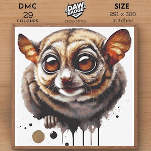 Patrón de punto de cruz de Tarsero (PDF, SVG)