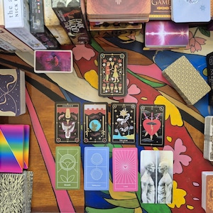 Tarotlegging / live op zoom / volledig, diepgaand, 1 uur