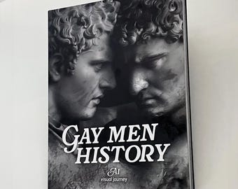 Historia gejów – 350-stronicowy album o sztuce na stoliku kawowym, poświęcony historii i estetyce osób LGBTQ+