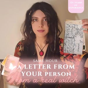 Carta de Amor da Sua Pessoa | Carta de Amor Canalizada no Mesmo Dia e Leitura de Tarô | Insights de Orientação Romântica Personalizada