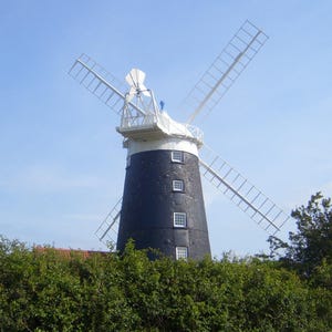 Windmill Photography Art Print