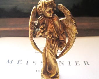 MMA Brass Angel Figurine: Metropolitan Museum of Art Archangel Michael