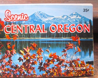 Vintage Oregon, Scenic Central Oregon, 1950's - 60's Travel Photographs, Pacific Northwest History, Nature Guide, Kodak Color Pictures