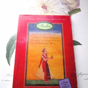 1990&#39;s India Cookbook, Cooking With The Spices Of India, Indian Food, Recipes, Culture, Blk and Wht Travel Photography, Culinary Academy