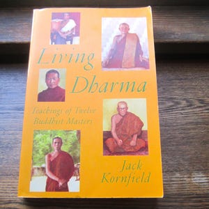 Vintage Book, Living Dharma Teachings of Twelve Buddhist Masters, Jack Kornfield, Heart of Buddhist Practice, Meditation Techniques, Insight