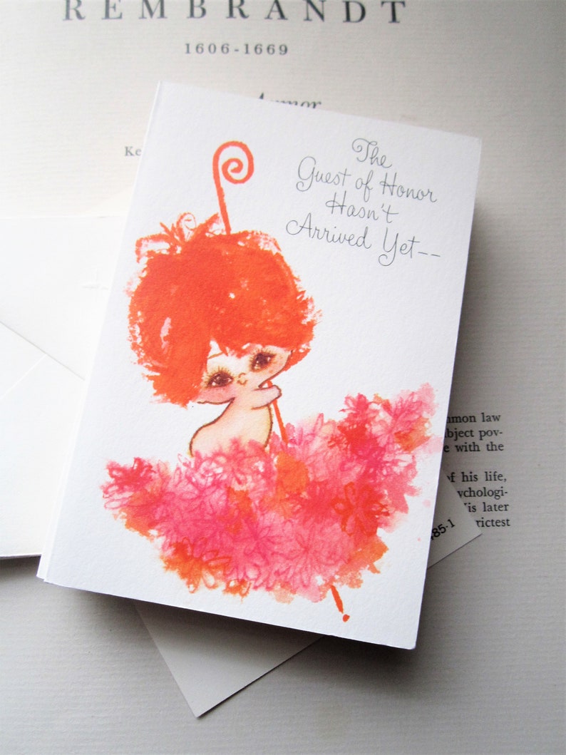 Vintage Hallmark Baby Shower Invitations 8 Retro Baby Shower Etsy