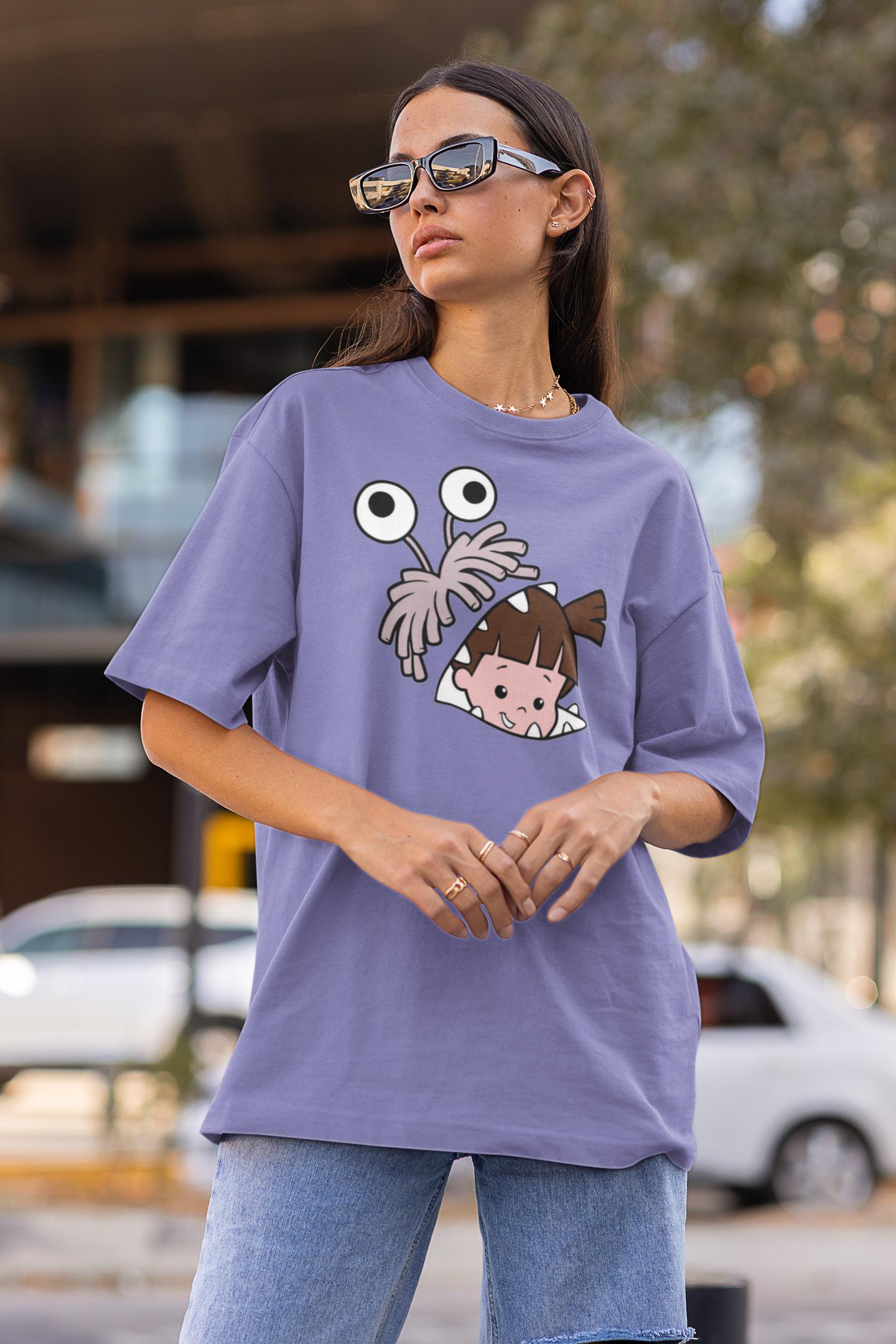 Camiseta boo monstruos sa sale