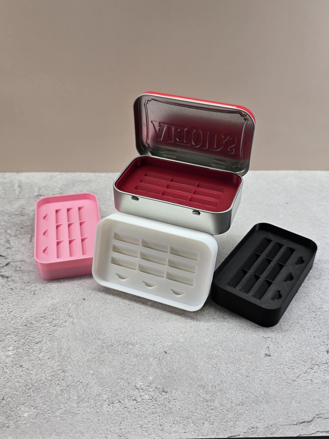 Altoids Tin Switch Game Holder With Micro Sd Slots - Etsy