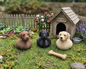 3D-Printed Labrador Rubber Duck | Ducking Accessories & Collectibles