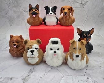 3D Printed Dog ducky Jeep duck multiple breeds available