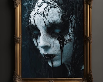 VOIDBORN Horror Print | Gothic Home Decor, Dark Art