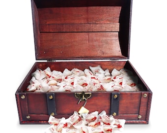 12 Piraten Schatztruhen Aus Karton - Coole Geschenkboxen Für Kindergeburtstage