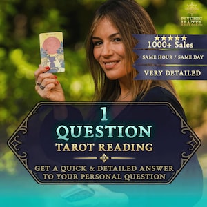 One Question Reading Same Hour, Yes or No Tarot Reading, Psychic Tarot Reading, Ask a Question to Get Answers, Very Fast Urgent Reading