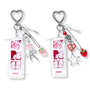 Nana & Hachi Photobooth Keychains