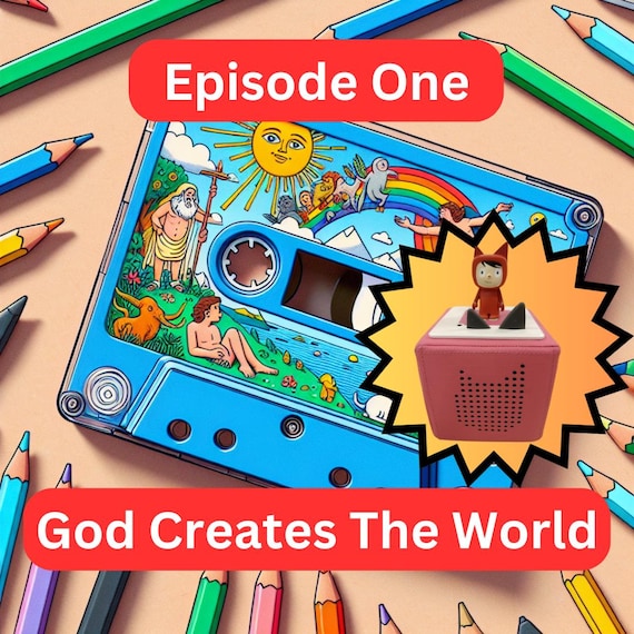 God Creates the World | Christian Bible Story for Toniebox & Yoto | Kids Audio Download – Tiny Testaments