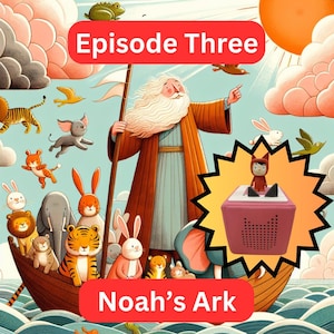 Tonie Story: Noah&#39;s Ark | Listen on Tonie or Yoto | Tiny Testaments Toniebox