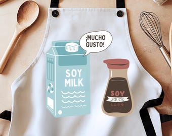 Latinx apron, Hispanic heritage month apron, funny apron, Cuban apron, abuelita gift, Mexican mom gift, Hispanic apron, Spanish teacher gift