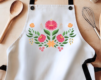 Mexican mom gift, Madrina gift, abuela gift, Latina apron, dia de las madres, regalos para mama, Hispanic heritage month apron, kitchen gift