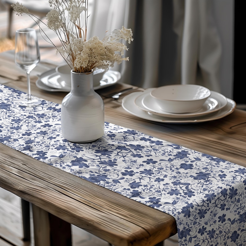 Spring Table Runner - Etsy