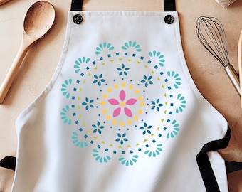 Mexican mom gift, Madrina gift, abuela gift, Latina apron, dia de las madres, regalos para mama, Hispanic heritage month apron, kitchen gift