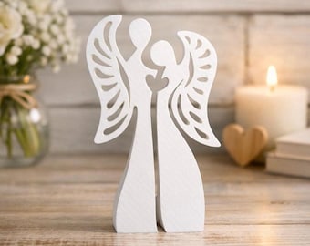 Figura de guardián moderna: escultura abstracta minimalista para decoración del hogar, un regalo ideal.