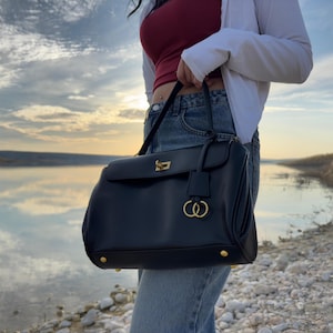 Elegante Lederumhängetasche, Pendler-Einkaufstasche, große Leder-Einkaufstasche, weiche minimalistische Schultertasche, Damenlederhandtasche, Alltags-Tasche