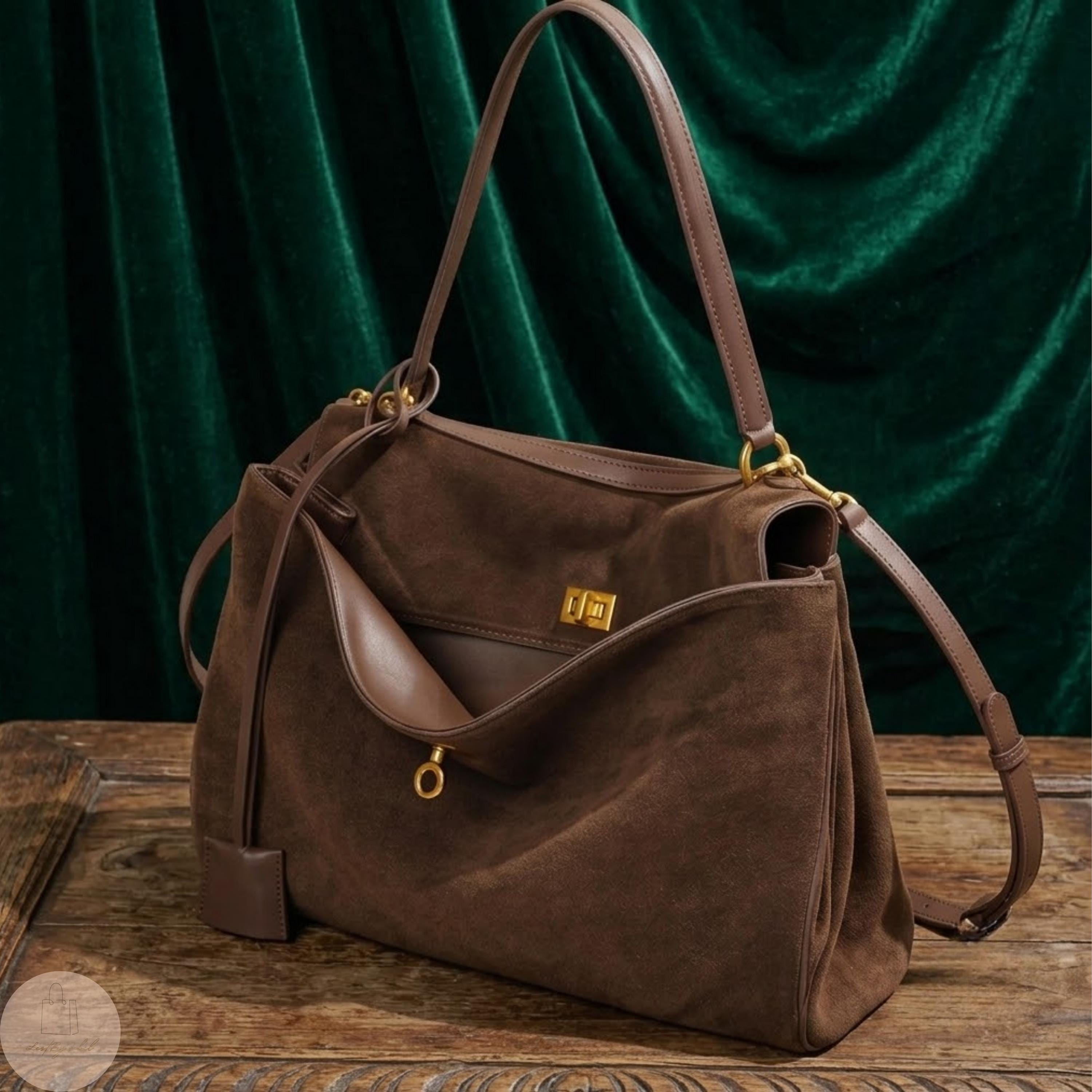 Suede Flap Bag - Etsy
