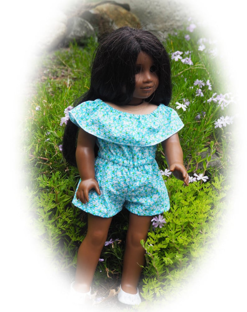 Romper 18 inch Doll Clothes will fit such Dolls as American Girl Doll