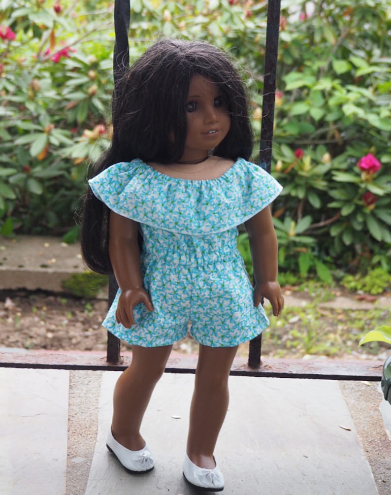 Romper 18 inch Doll Clothes will fit such Dolls as American Girl Doll
