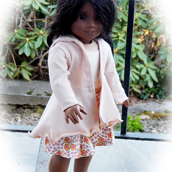 18 inch Doll Clothes will fit the American Girl Doll Hoodie - Skort and Top - choices