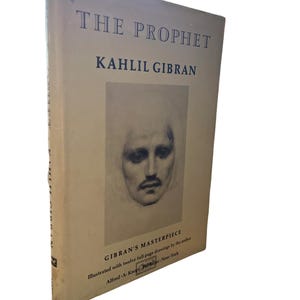The Prophet by Kahlil Gibran book with dust jacket