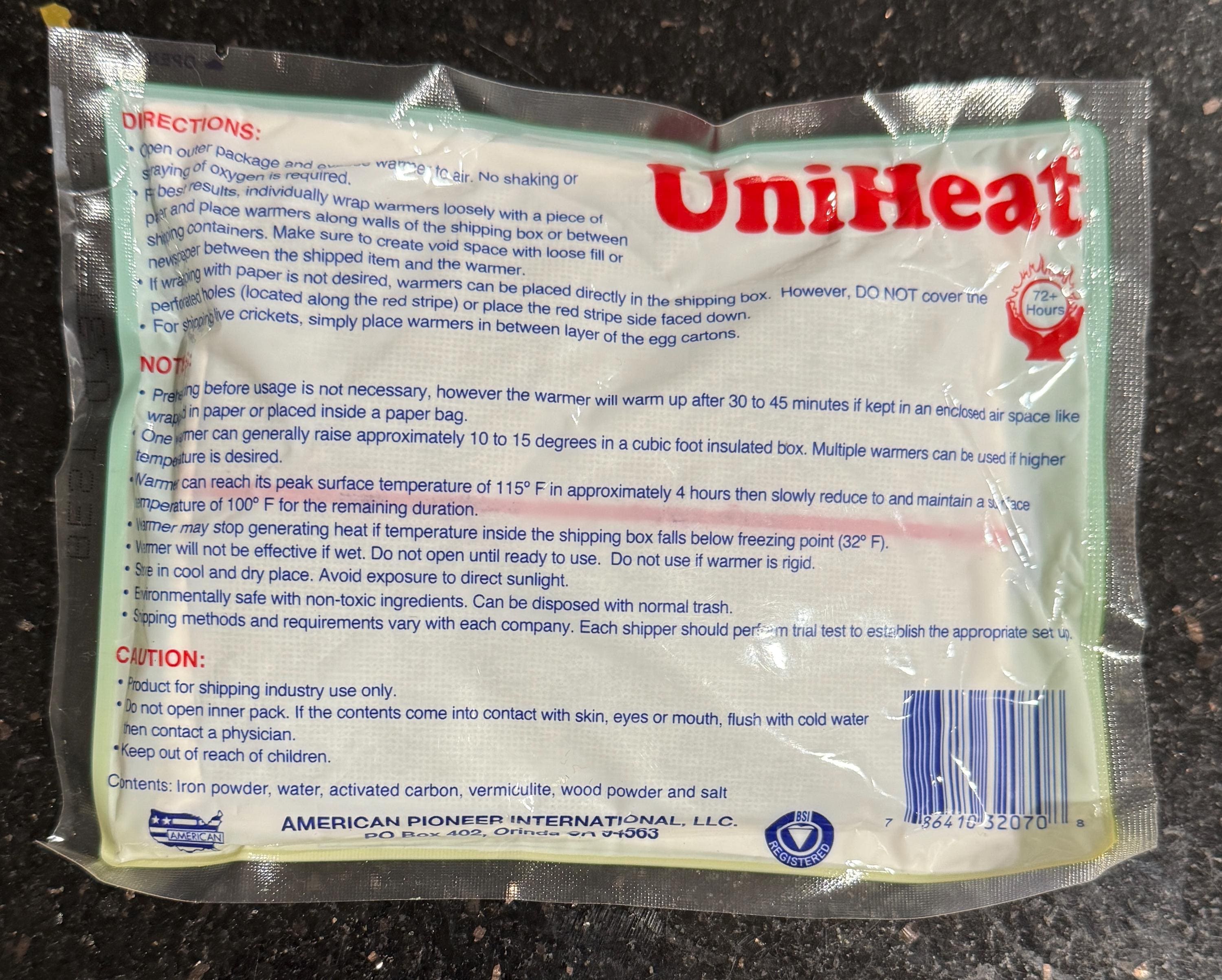 96 Hour Heat Pack – Appalachian Violets
