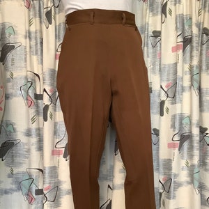 Vintage 1940s - OVER THE TOP - Sport Togs - Men&#39;s Brown Equestrian/Riding Pants - w30