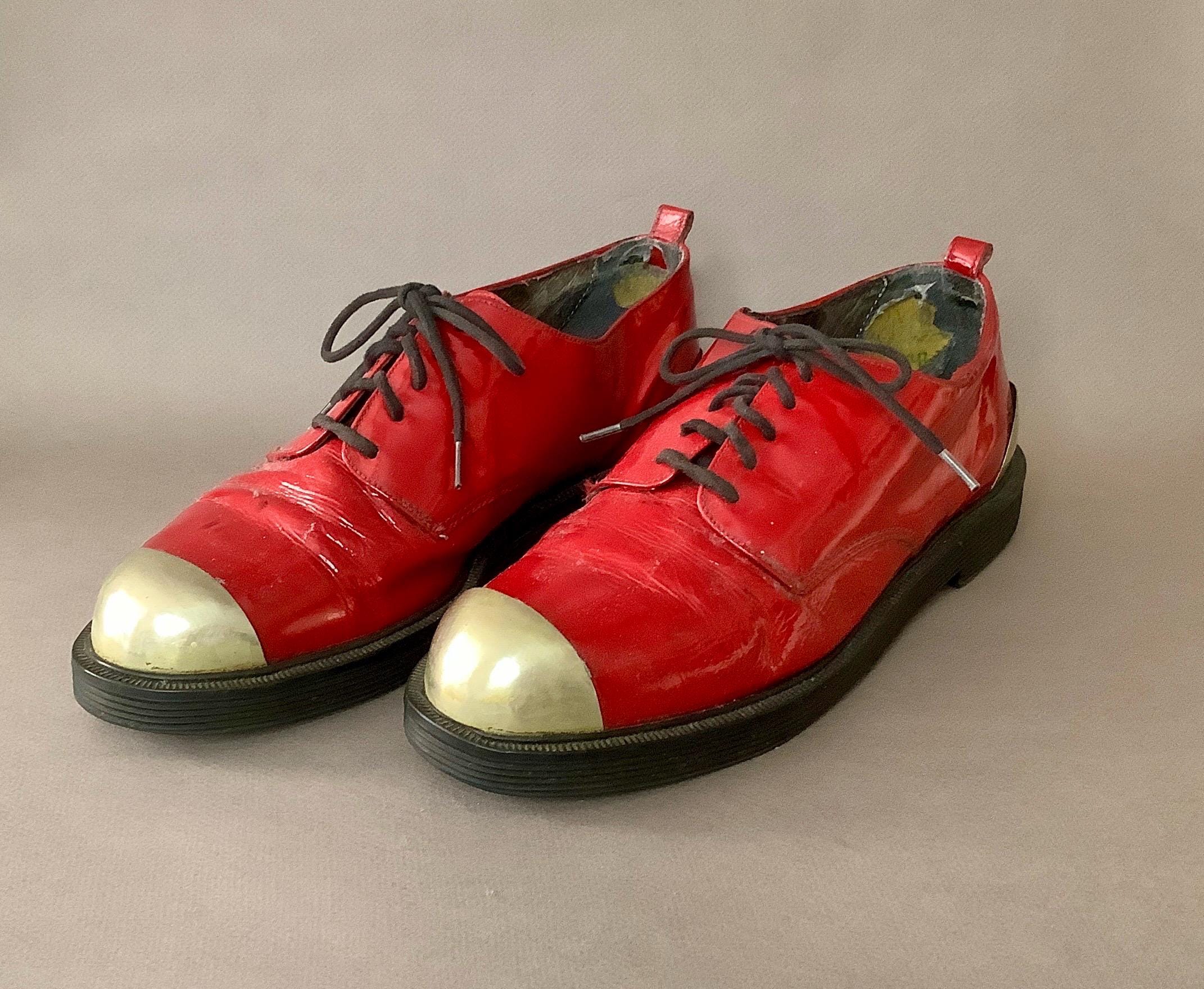 靴 OLD Parachoc rubber sole leather shoes Vintage Seventies Rust Suede and Leather Gum Rubber Crepe