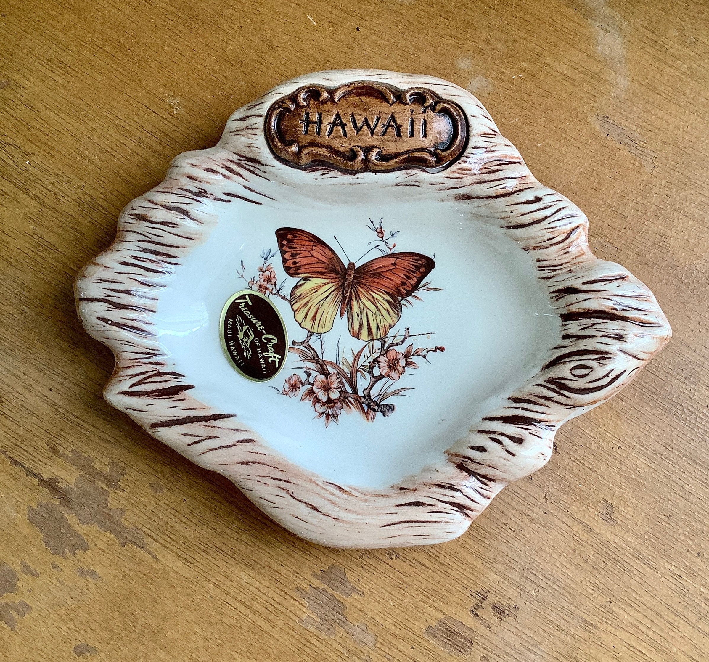 Treasure Craft Hawaii Ashtray - Etsy