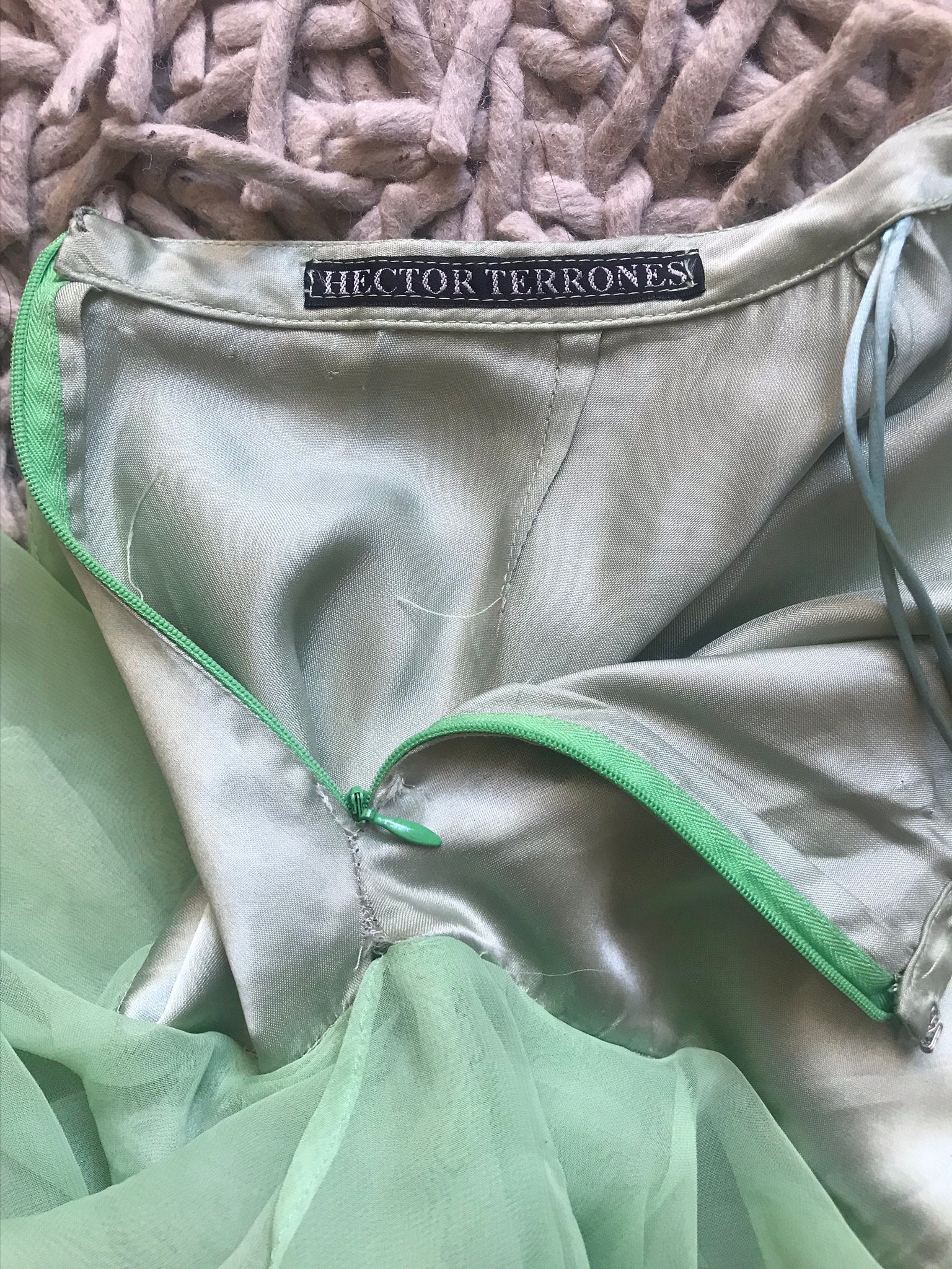 Espectacular Héctor Terrones 2pc vestido verde w / corset top - Etsy España Espectacular Héctor Terrones 2pc vestido verde w / corset top - Etsy España