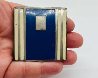 Vintage Antique Art Deco Vantines Mirror Powder Compact FREE SHIP