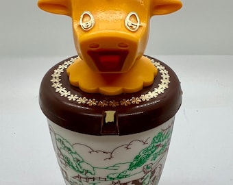 Vintage Whirley Industries Moo Cow Creamer Cup